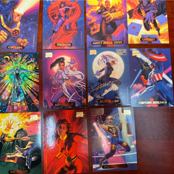 Marvel Card Collection Unopened Plus Extra Cards $30 is the lowest I can go - Picture 8 of 11